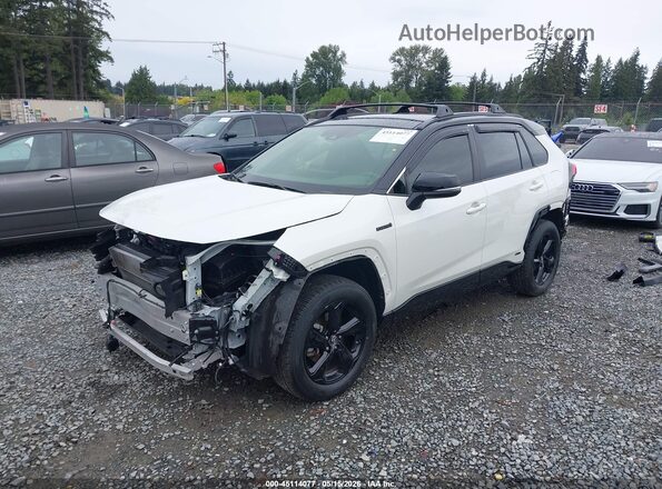JTMEWRFV5KD515339 2019 TOYOTA RAV4 HYBRID White 