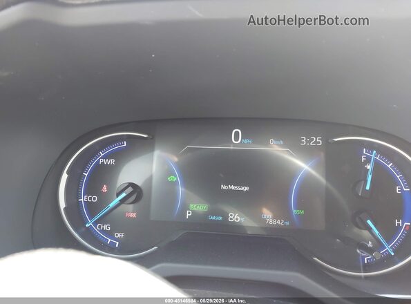 JTMEWRFV5KJ023170 2019 TOYOTA RAV4 HYBRID Gray უკანა სავარძლების ხედი