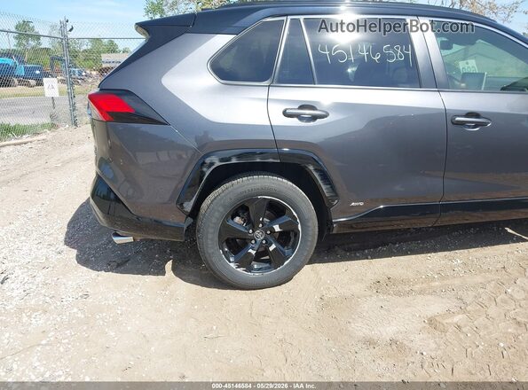 JTMEWRFV5KJ023170 2019 TOYOTA RAV4 HYBRID Gray წინა ხედი