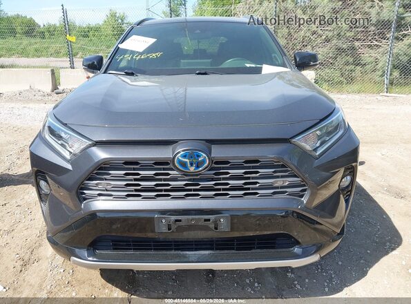 JTMEWRFV5KJ023170 2019 TOYOTA RAV4 HYBRID Gray ხელსაწყოთა პანელის ხედი