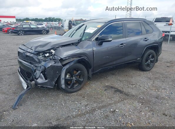 JTMEWRFV5LJ031514 2020 TOYOTA RAV4 HYBRID Gray Przód lewy