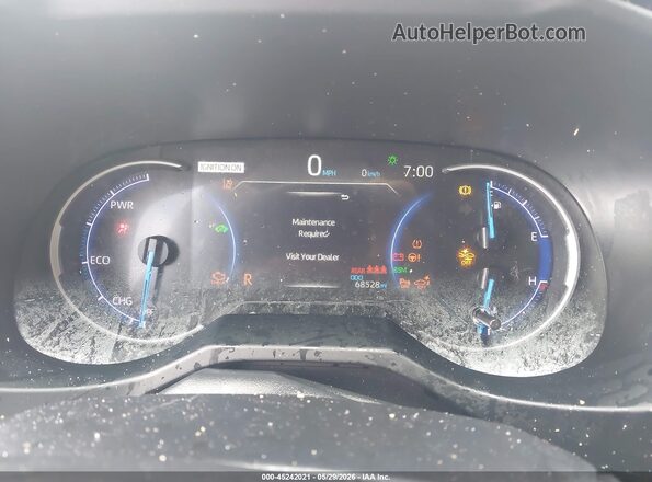 JTMEWRFV5LJ031514 2020 TOYOTA RAV4 HYBRID Gray Widok tylnych siedzeń