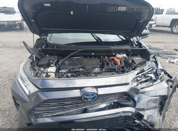 JTMEWRFV5LJ031514 2020 TOYOTA RAV4 HYBRID Gray Widok z tyłu