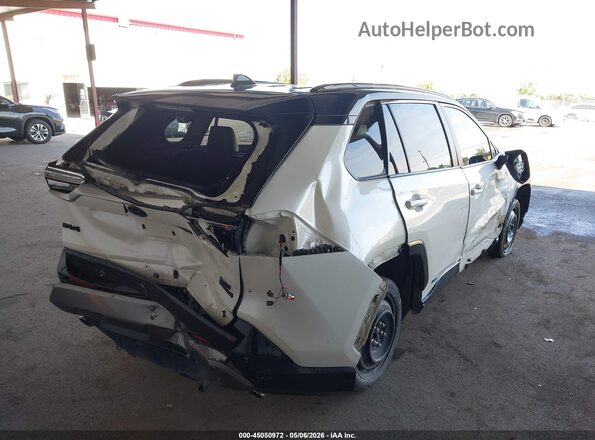 JTMEWRFV8KD513648 2019 TOYOTA RAV4 HYBRID White Задня права чверть