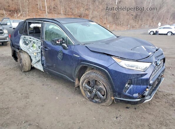 JTMEWRFV9LJ033444 2020 TOYOTA RAV4 Blue Front right