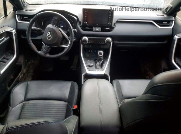 JTMEWRFV9LJ033444 2020 TOYOTA RAV4 Blue Dashboard view