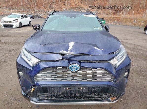 JTMEWRFV9LJ033444 2020 TOYOTA RAV4 Blue Front view
