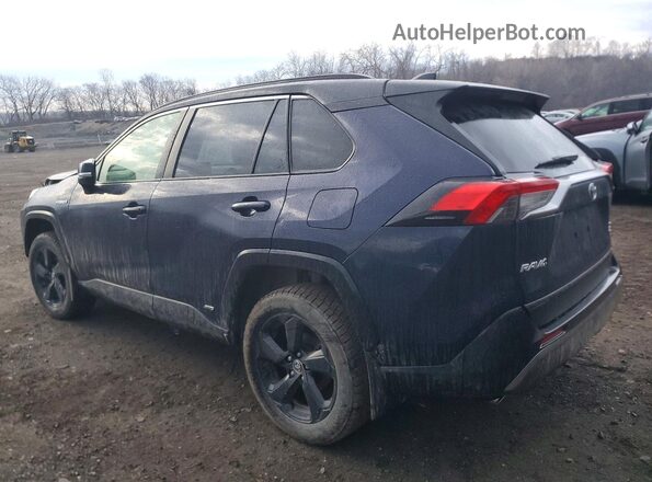 JTMEWRFV9LJ033444 2020 TOYOTA RAV4 Blue Rear left