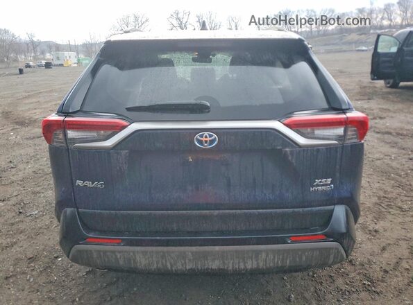 JTMEWRFV9LJ033444 2020 TOYOTA RAV4 Blue Rear view
