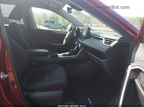 JTMF1RFV0MD079649 2021 TOYOTA RAV4 Red Front interior view
