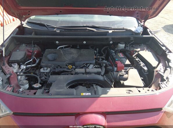 JTMF1RFV0MD079649 2021 TOYOTA RAV4 Red Rear view