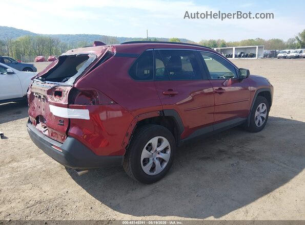 JTMF1RFV0MD079649 2021 TOYOTA RAV4 Red Rear right