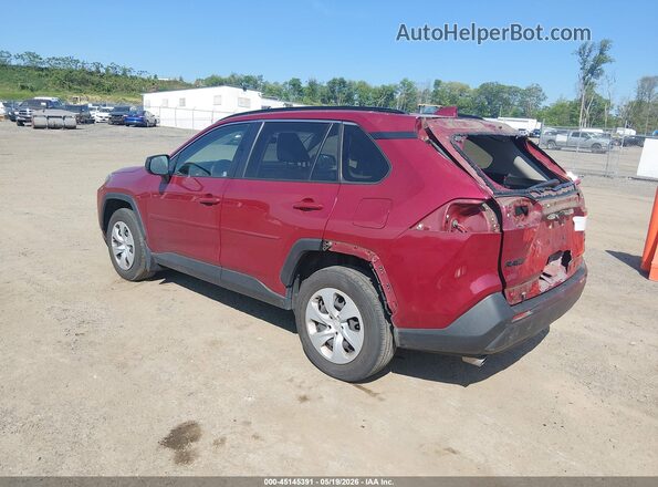 JTMF1RFV0MD079649 2021 TOYOTA RAV4 Red Rear left