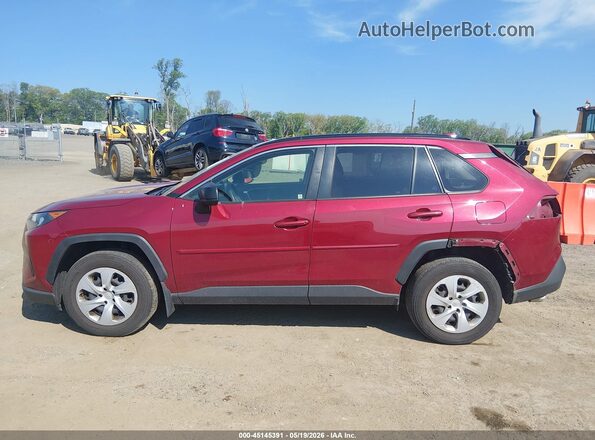 JTMF1RFV0MD079649 2021 TOYOTA RAV4 Red 