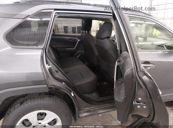 JTMF1RFV1KJ007924 2019 TOYOTA RAV4 Gray Vista de la etiqueta del VIN