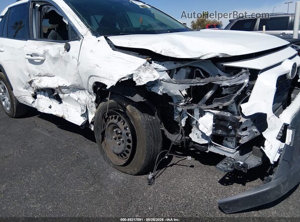 JTMF1RFV2LD049745 2020 TOYOTA RAV4 White Front view