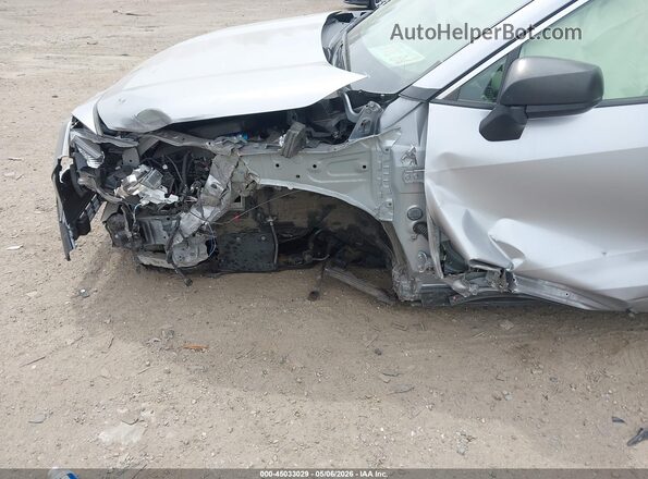 JTMF1RFV2MD076347 2021 TOYOTA LE Silver Front view