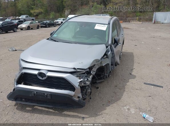 JTMF1RFV2MD076347 2021 TOYOTA LE Silver Front left
