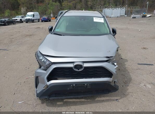 JTMF1RFV2MD076347 2021 TOYOTA LE Silver Rear interior view