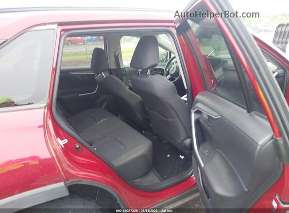 JTMF1RFV5KD033067 2019 TOYOTA LE Red Вид наклейки з VIN-кодом