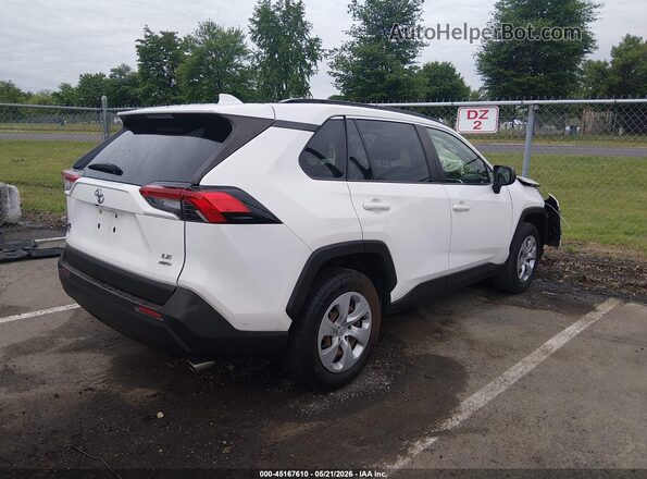 JTMF1RFV8KD037582 2019 TOYOTA RAV4 White Rear right