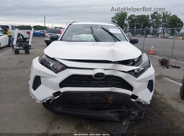 JTMF1RFV8KD037582 2019 TOYOTA RAV4 White Front view