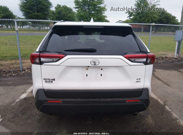 JTMF1RFV8KD037582 2019 TOYOTA RAV4 White 