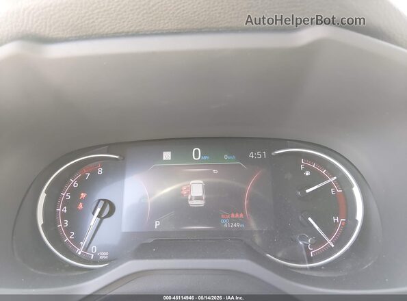 JTMF1RFV8PD098860 2023 TOYOTA RAV4 Blue უკანა სავარძლების ხედი