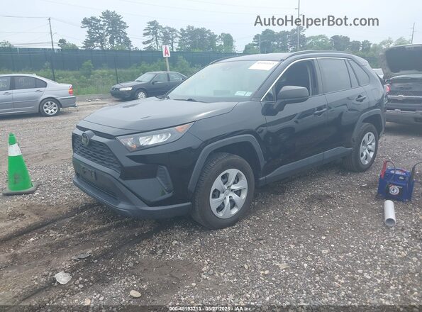 JTMF1RFVXKD506784 2019 TOYOTA RAV4 Black Առջևի ձախ երեք քառորդ տեսարան