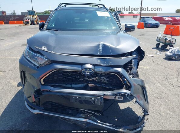 JTMFB3FV1MD013587 2021 TOYOTA RAV4 PRIME Серый Вид задней части салона