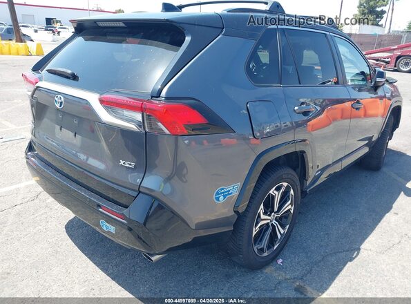 JTMFB3FV1MD013587 2021 TOYOTA RAV4 PRIME Серый Задняя правая четверть