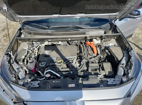 JTMFB3FV7MD013948 2021 TOYOTA RAV4 Silver Widok komory silnika