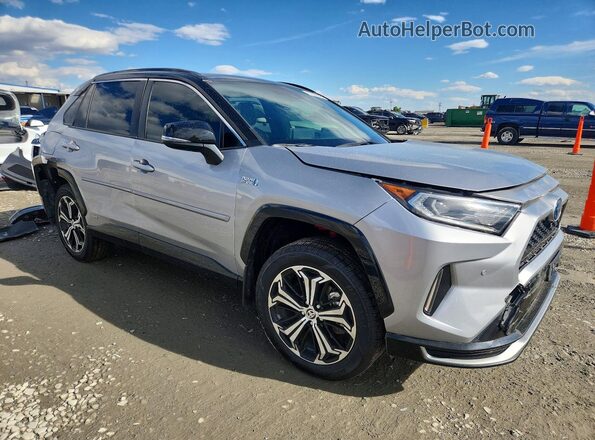JTMFB3FV7MD013948 2021 TOYOTA RAV4 Silver Przód prawy