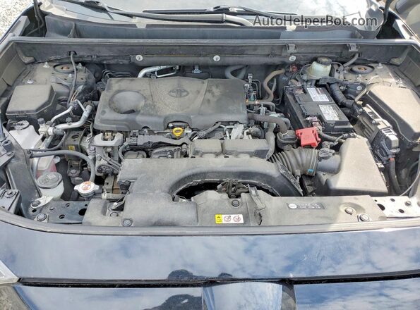 JTMG1RFV1LD529294 2020 TOYOTA RAV4 Black ძრავის განყოფილების ხედი