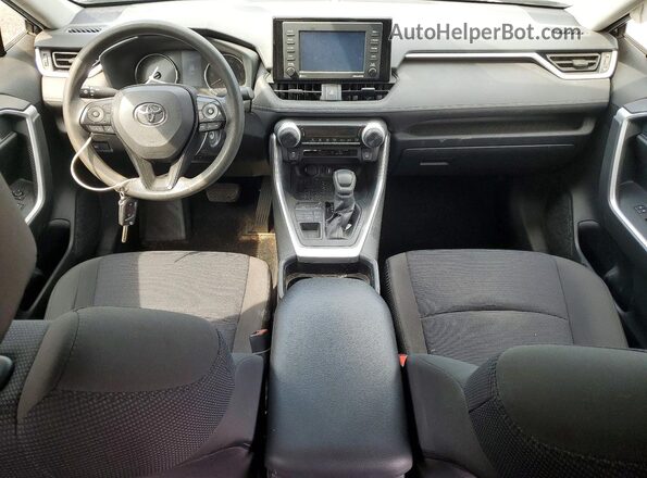 JTMG1RFV1LD529294 2020 TOYOTA RAV4 Black წინა პანელის ხედი