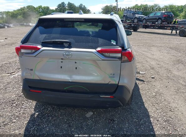 JTMG1RFV2KJ021724 2019 TOYOTA RAV4 Silver წინა ხედი