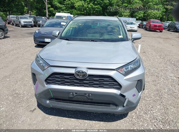 JTMG1RFV2KJ021724 2019 TOYOTA RAV4 Silver ხელსაწყოთა პანელის ხედი