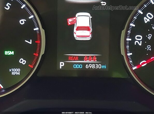 JTMG1RFV7KD007641 2019 TOYOTA RAV4 Gray 