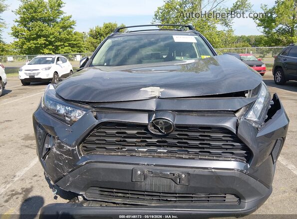 JTMG1RFV9KD017460 2019 TOYOTA RAV4 Gray Vista del cuadro de instrumentos