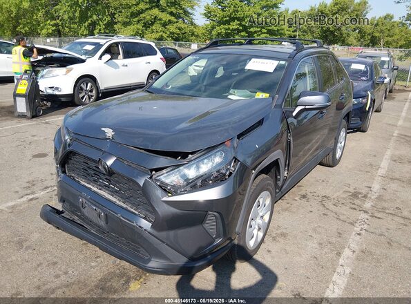 JTMG1RFV9KD017460 2019 TOYOTA RAV4 Gray Vista tres cuartos delantera izquierda