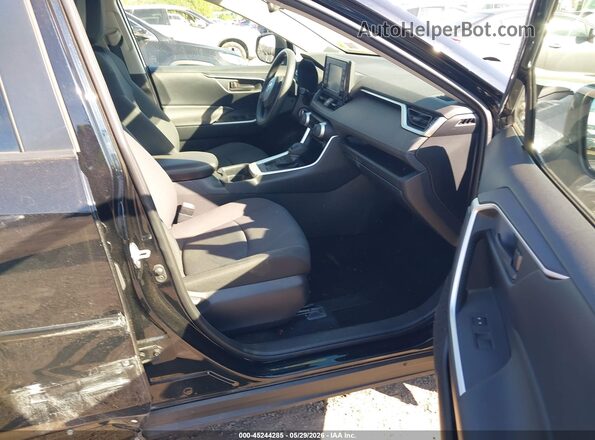 JTMG1RFVXKD034798 2019 TOYOTA RAV4 Black Вид салону спереду