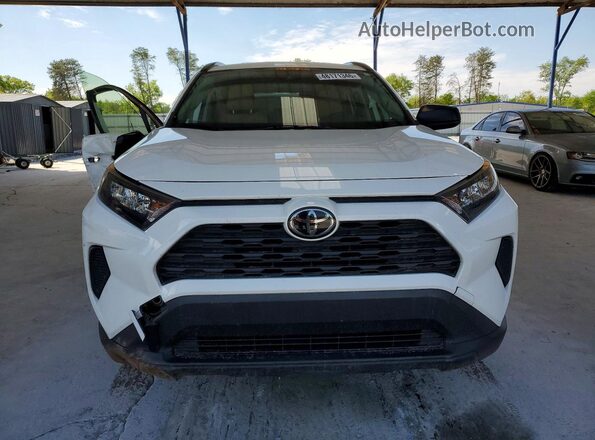 JTMH1RFV1KD006974 2019 TOYOTA LE Белый Вид спереди