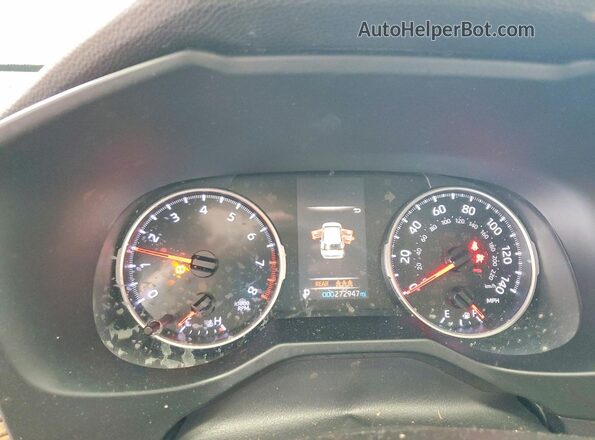 JTMH1RFV1KD006974 2019 TOYOTA LE Белый Вид щитка приборов