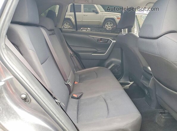 JTMH1RFV2KD011133 2019 TOYOTA RAV4 Gray უკანა სალონის ხედი