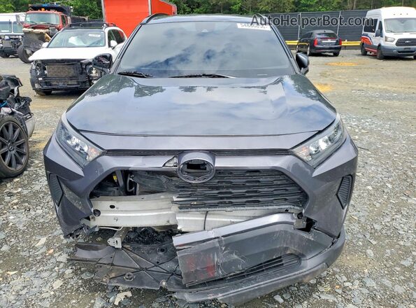 JTMH1RFV2KD011133 2019 TOYOTA RAV4 Gray წინა ხედი