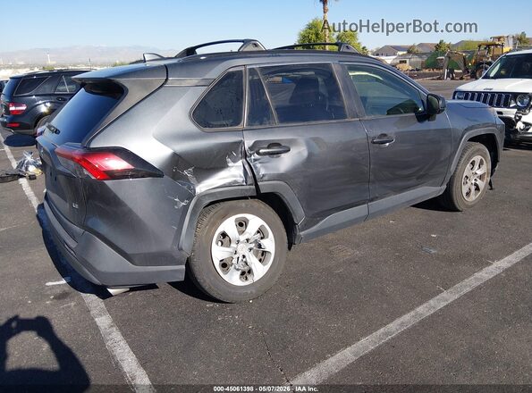 JTMH1RFV2KD502043 2019 TOYOTA LE Серый Задняя правая четверть