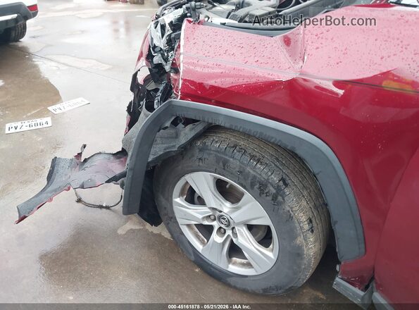JTMH1RFV8KJ007492 2019 TOYOTA RAV4 Maroon 
