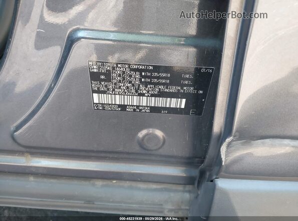 JTMJFREV5GJ066334 2016 TOYOTA RAV4 Серый 
