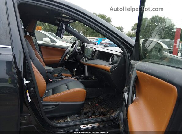 JTMJFREV9GJ076400 2016 TOYOTA RAV4 Black Front interior view