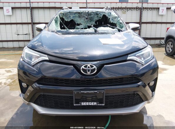 JTMJFREV9GJ076400 2016 TOYOTA RAV4 Black Instrument cluster view